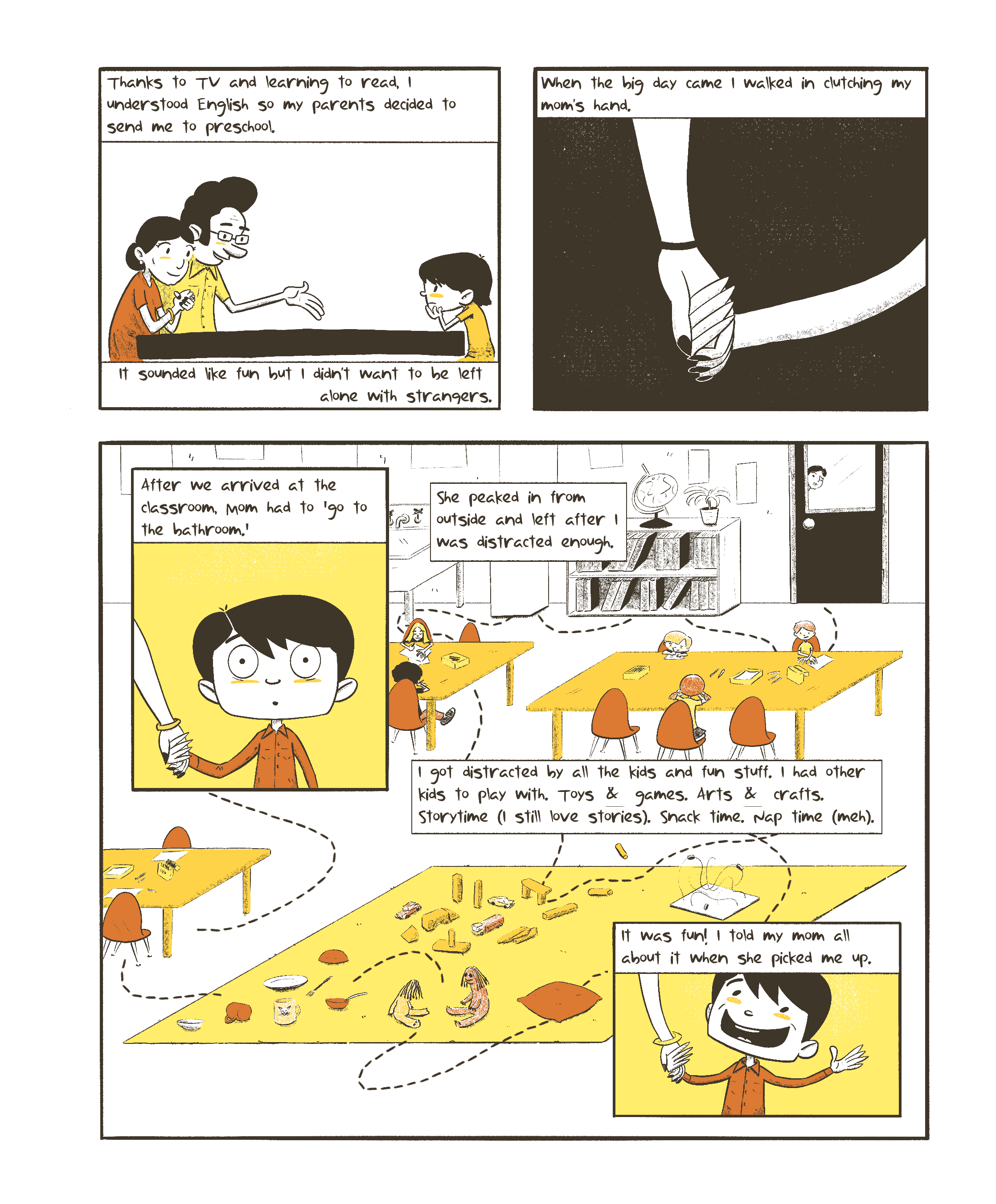 My week at pre-k in the 1970s page 2