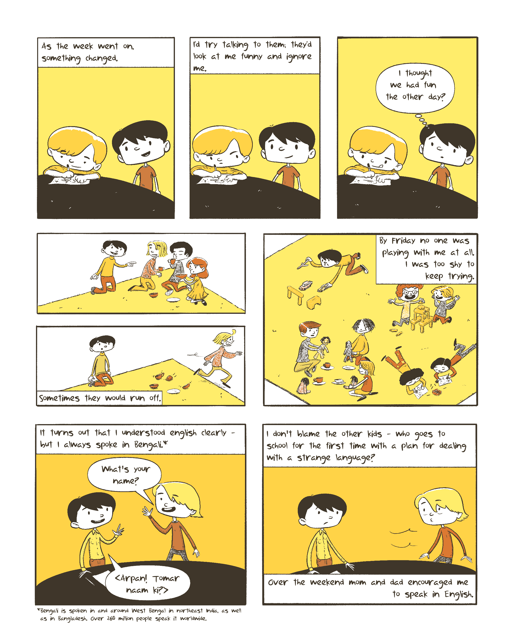 My week at pre-k in the 1970s page 3